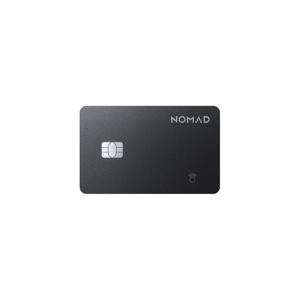 Lokalizační karta s Apple Find My a MagSafe Nomad Tracking Card Pro - černá