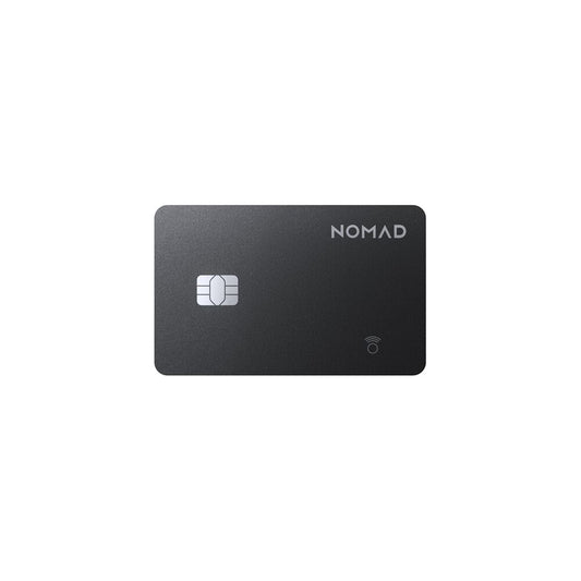 Lokalizační karta s Apple Find My a MagSafe Nomad Tracking Card Pro - černá
