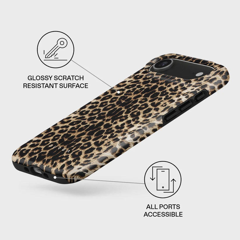 Kryt pro iPhone Air Burga Player Tough MagSafe Case - leopard - bonami.click