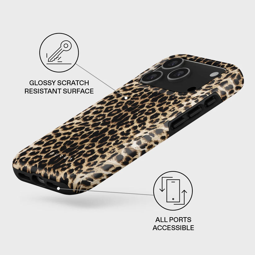 Kryt pro iPhone 17 Pro Max Burga Player Tough MagSafe Case - leopard - bonami.click