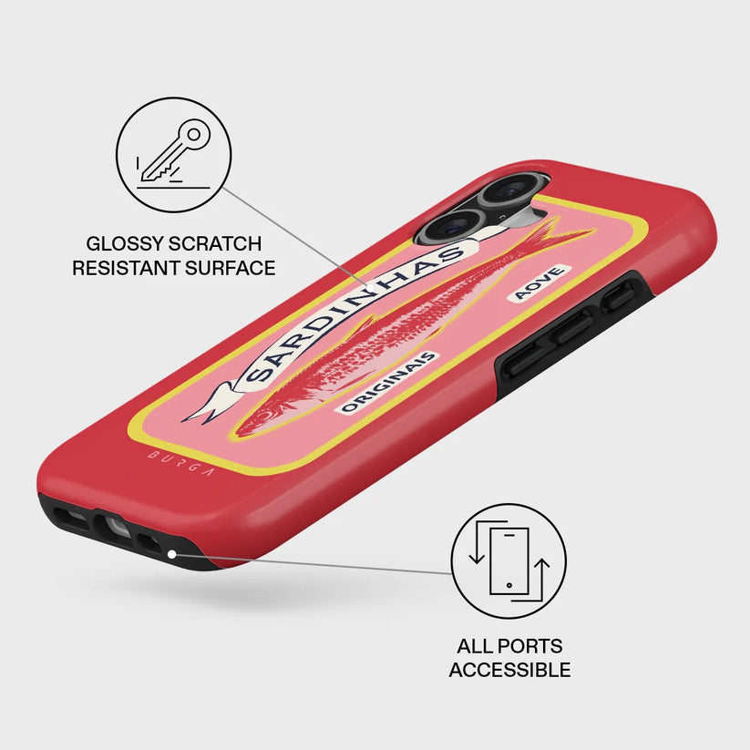 Kryt pro iPhone 17 Burga Gourmet Tough MagSafe Case - retro plechovka - bonami.click
