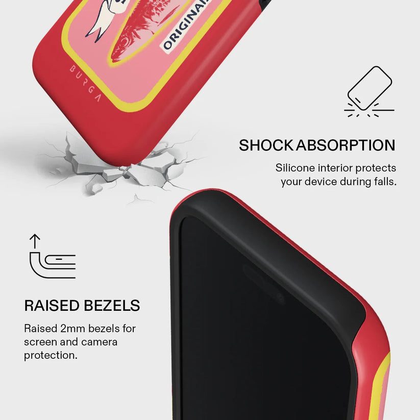 Kryt pro iPhone 17 Pro Burga Gourmet Tough MagSafe Case - retro plechovka - bonami.click
