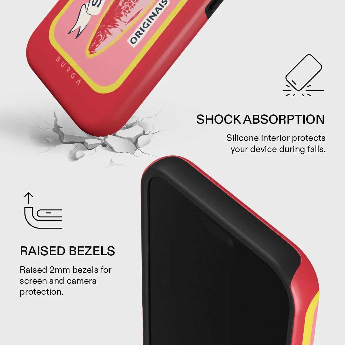 Kryt pro iPhone 17 Pro Max Burga Gourmet Tough MagSafe Case - retro plechovka - bonami.click