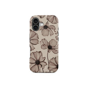Kryt pro iPhone 17 Burga Barely Yours Tough MagSafe Case - květinový - bonami.click