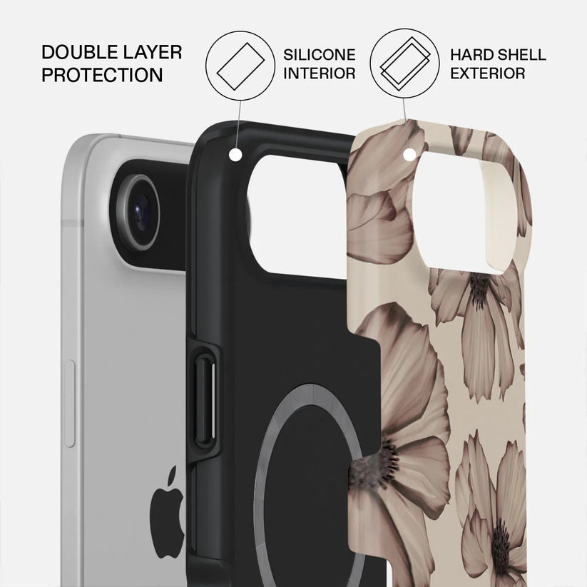 Kryt pro iPhone Air Burga Barely Yours Tough MagSafe Case - květinový - bonami.click