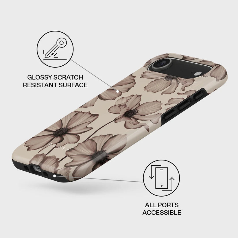 Kryt pro iPhone Air Burga Barely Yours Tough MagSafe Case - květinový - bonami.click