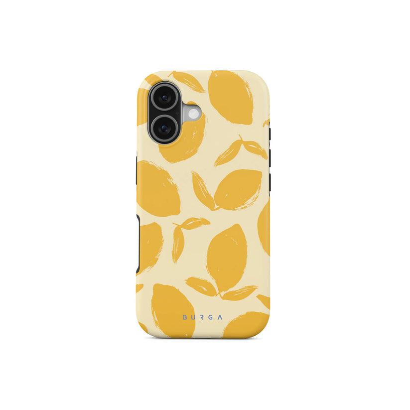 Kryt pro iPhone 17 Burga Lemon Tart Tough MagSafe Case - citrón - bonami.click