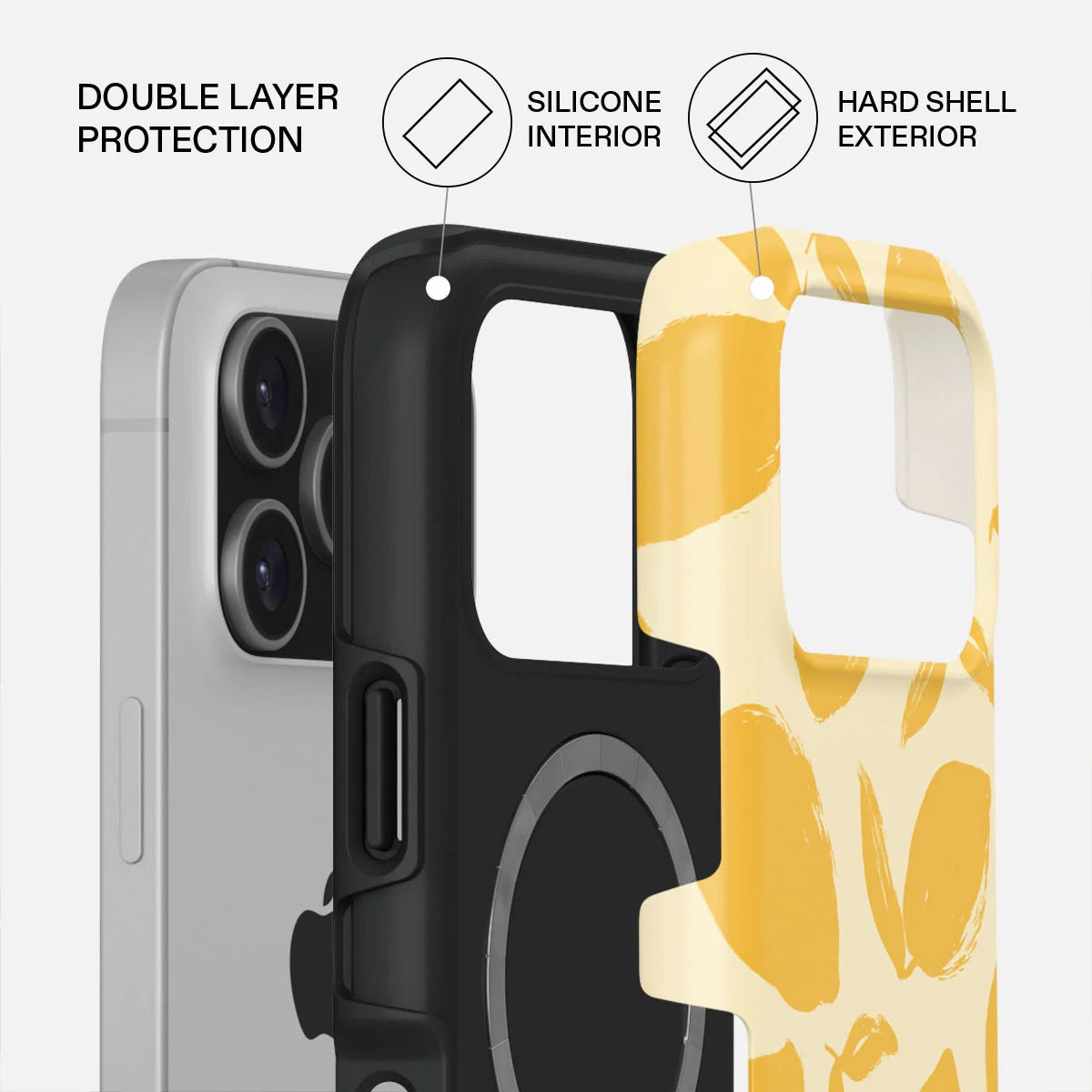 Kryt pro iPhone 17 Pro Max Burga Lemon Tart Tough MagSafe Case - citrón - bonami.click