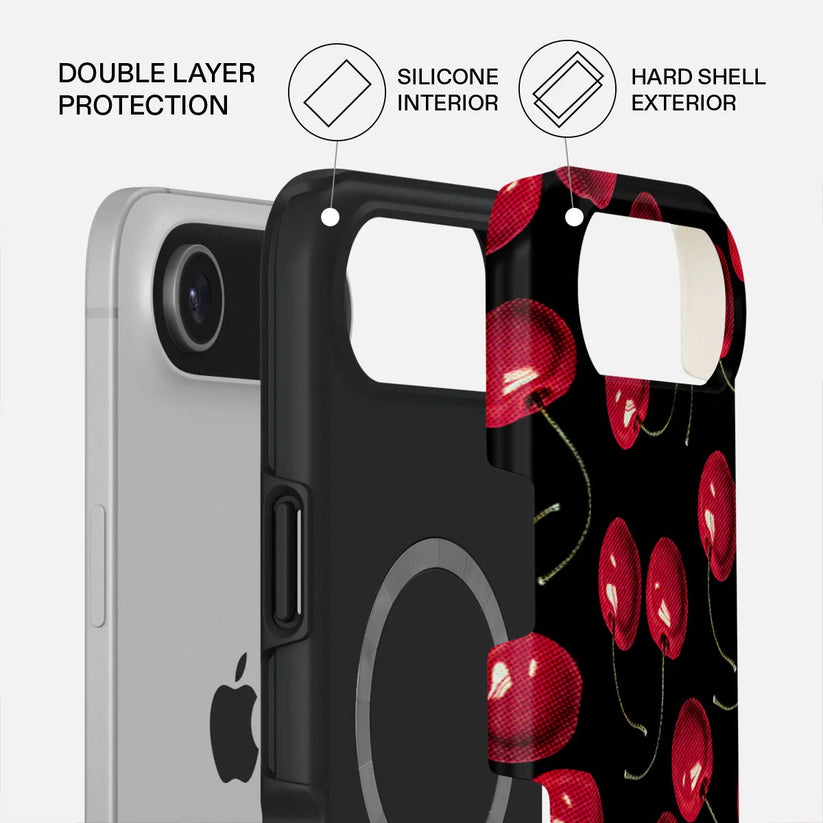 Kryt pro iPhone Air Burga Cherrybomb Tough MagSafe Case - třešeň - bonami.click