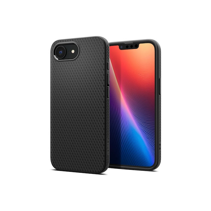 MagSafe kryt pro iPhone 16e Spigen Liquid Air - matně černý - bonami.click