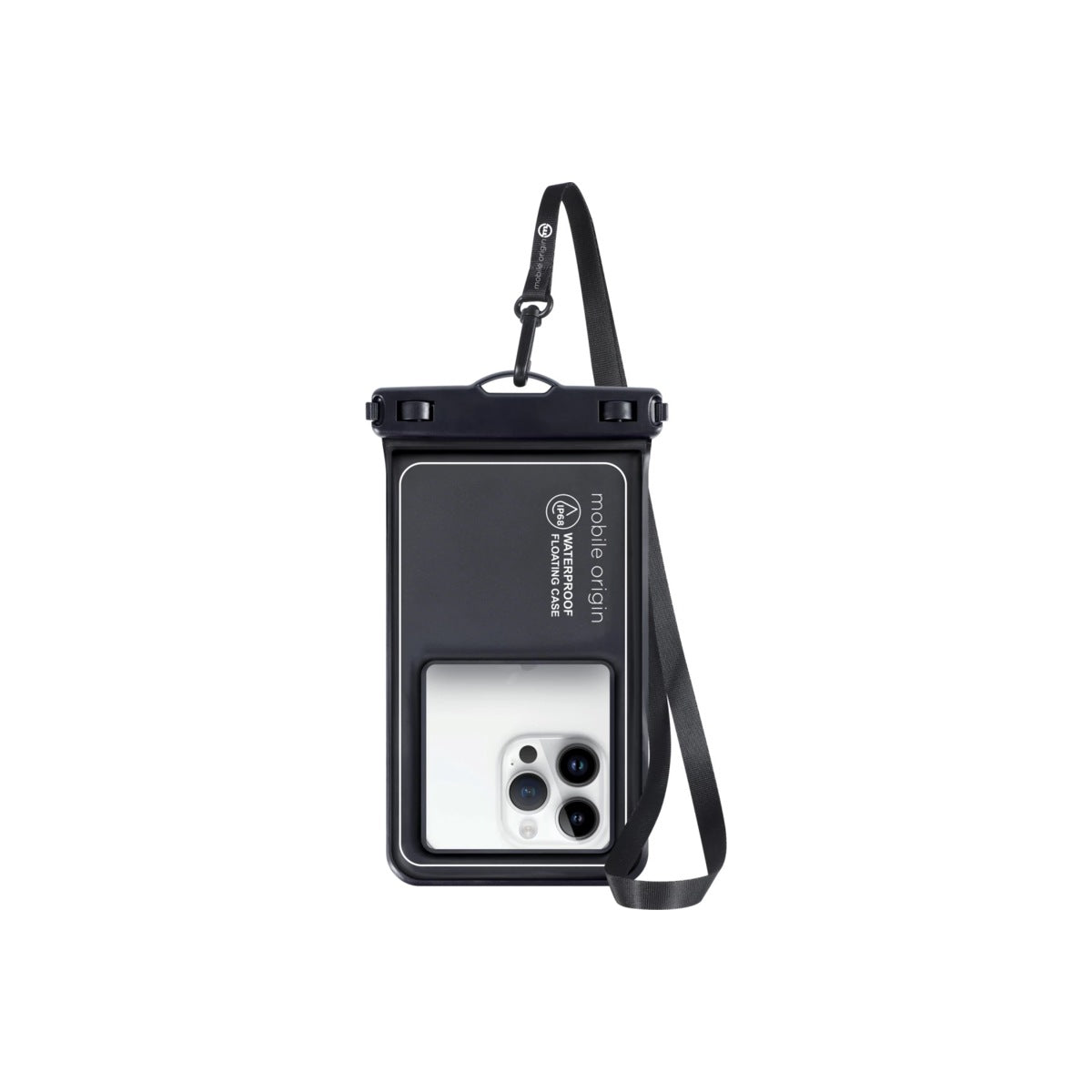 Vodotěsný plovoucí kryt Mobile Origin 6,8" - černý / bílý - bonami.click