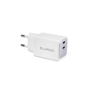 48W duální USB-C nabíječka ELARDO Everyday Charger GaN
