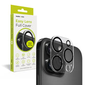 Sklo na fotoaparát pro iPhone 15 Pro / 15 Pro Max Mobile Origin Easy Lens Full Cover - průhledné - bonami.click