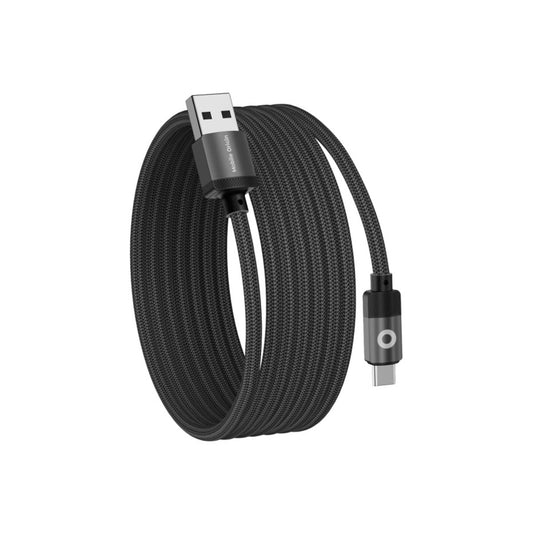 Magnetický 27W nabíjecí kabel Mobile Origin Original Cable USB-A / USB-C 1m - černý - bonami.click
