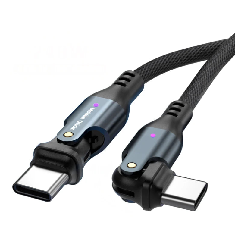 Kabel Mobile Origin 240W Rotating Cable USB-C na USB-C 1 m - bonami.click