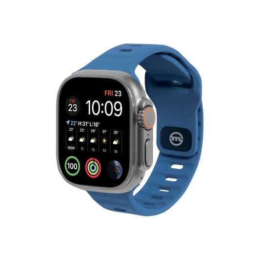 Řemínek pro Apple Watch 42/44/45/49 mm Mobile Origin Strap - modrý - bonami.click
