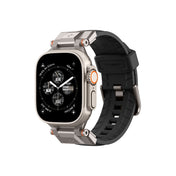 Řemínek pro Apple Watch 42/44/45/49 mm Spigen Dura Pro Armor Band - černý - bonami.click