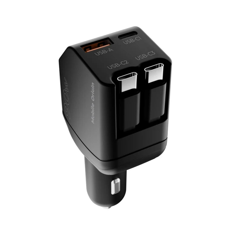 90W autonabíječka Mobile Origin CA22 - USB-C + USB-A - bonami.click