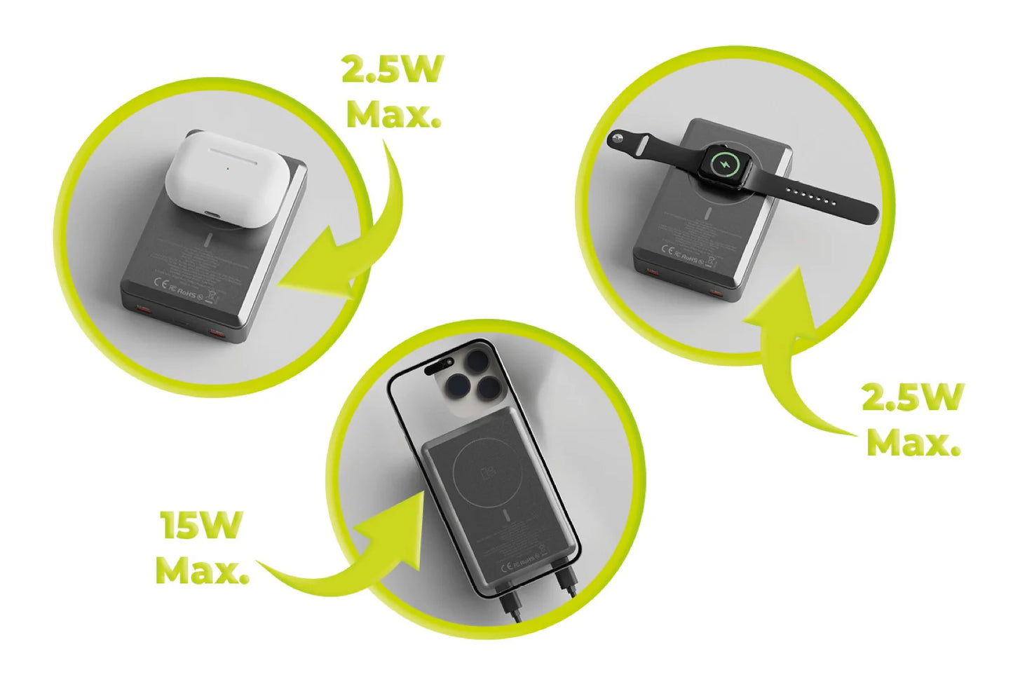 30W PD Hliníková MagSafe powerbanka Mobile Origin PB14 20 000 mAh