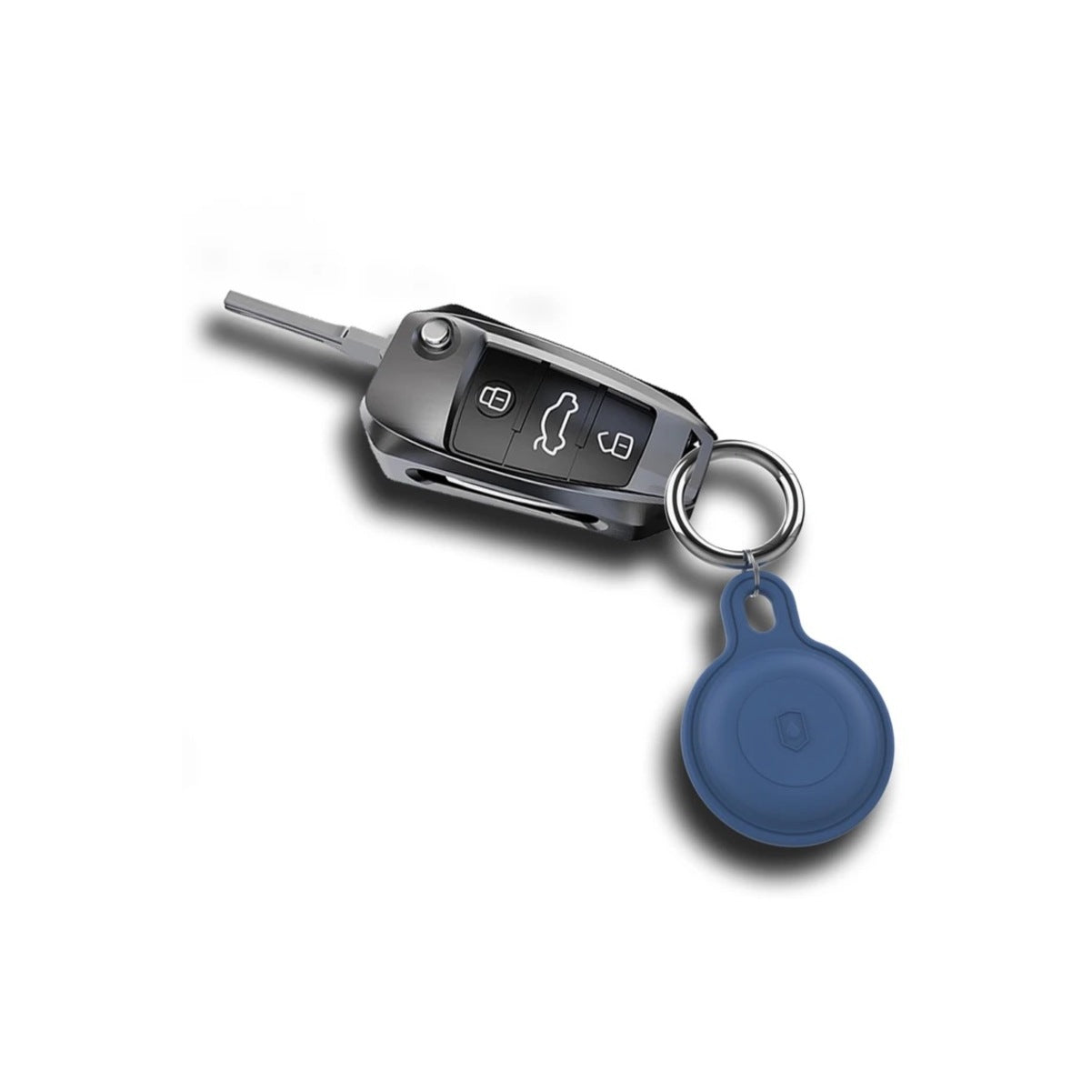 Přívěšek pro AirTag Mobile Origin Airtag Outdoor KeyChain - fialový - bonami.click
