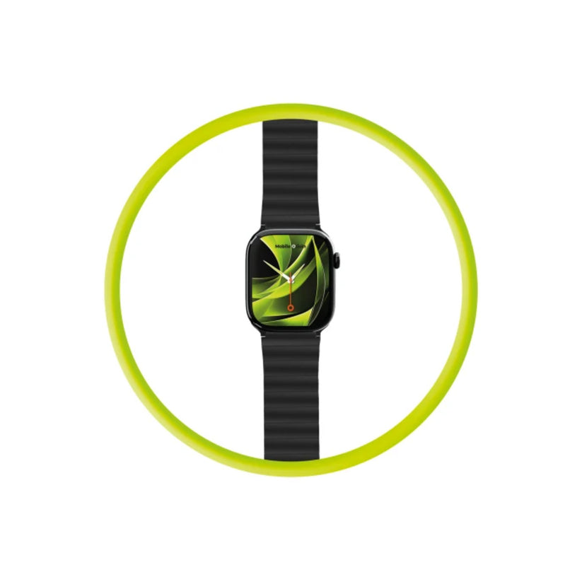 Řemínek pro Apple Watch 42/44/45/49 mm Mobile Magnetic Strap II - černý - bonami.click