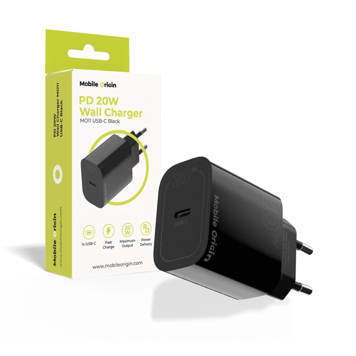Síťová nabíječka Mobile Origin USB-C Wall Charger 20W
