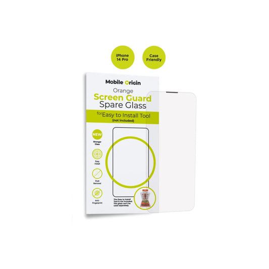 Ochranné sklo pro iPhone 14 Pro Mobile Origin Screen Guard Spare Glass