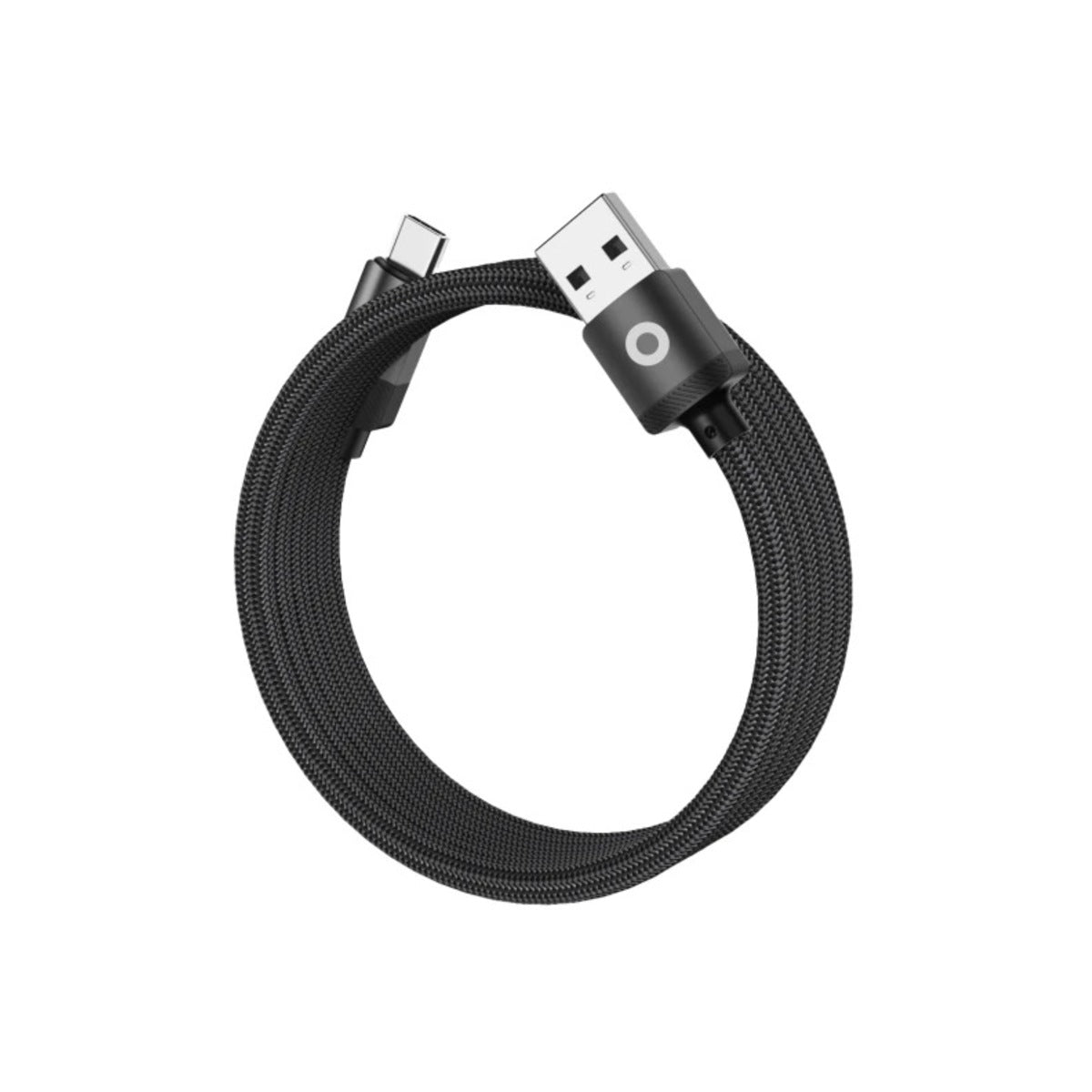 Magnetický 27W nabíjecí kabel Mobile Origin Original Cable USB-A / USB-C 1m - černý - bonami.click