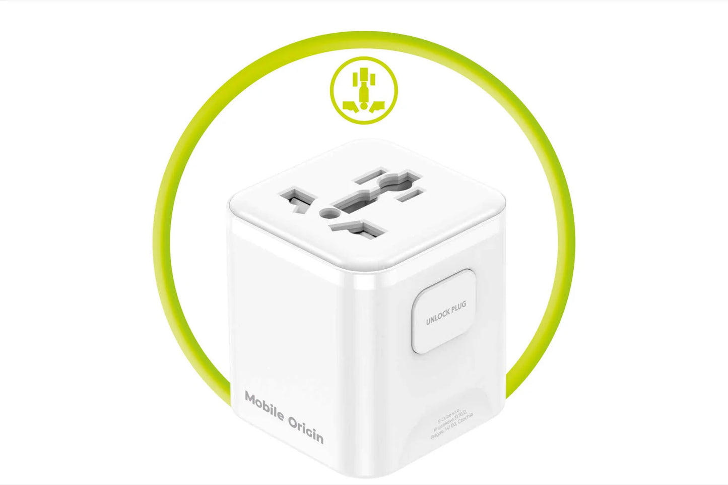 30W univerzální cestovní adaptér Mobile Origin Universal Travel Adapter PW30