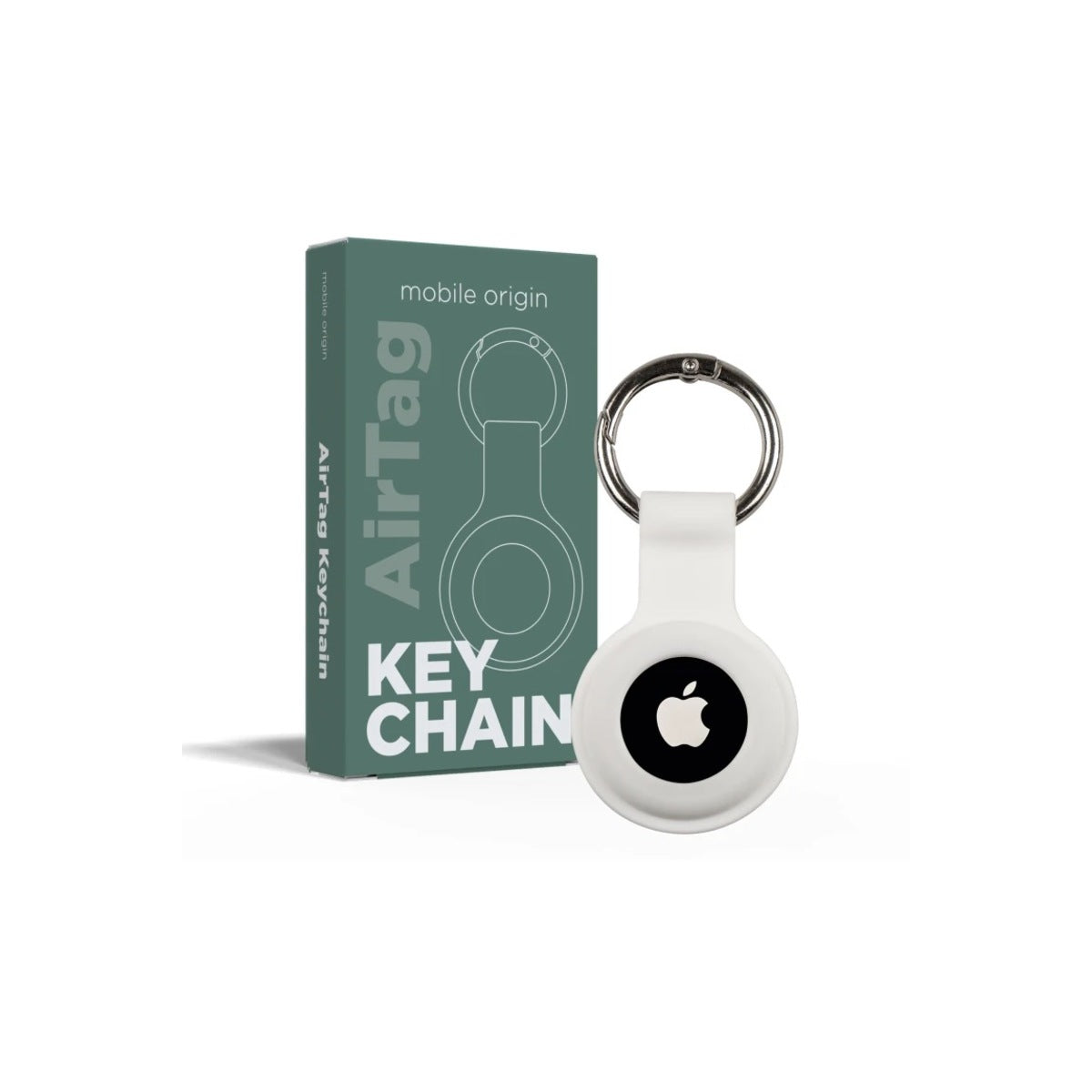 Přívěšek na AirTag Mobile Origin - bílý - bonami.click