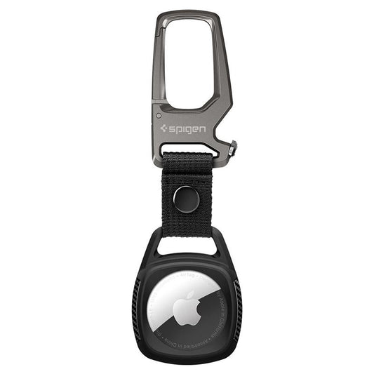 Pouzdro na AirTag Spigen Rugged Armor - černé - bonami.click