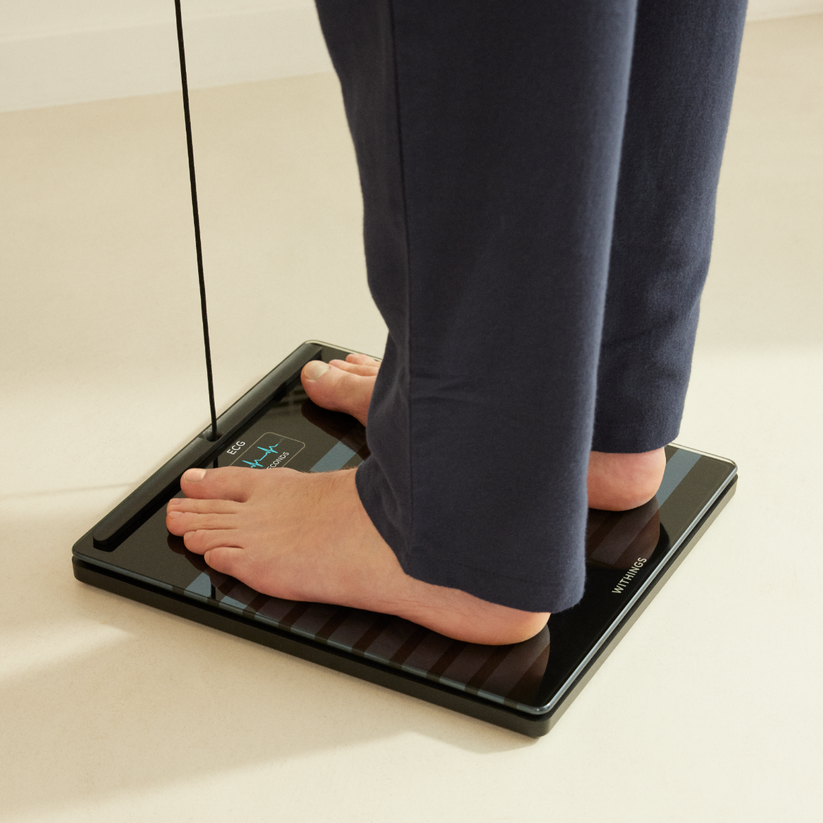 Chytrá zdravotní stanice Withings Body Scan - černá - bonami.click