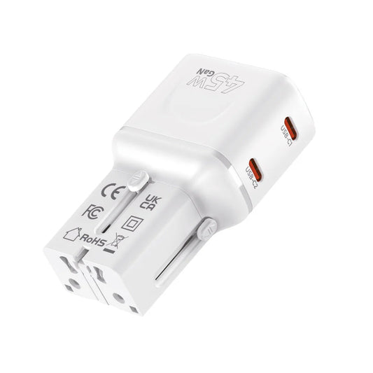 45W univerzální cestovní adaptér Mobile Origin Travel Adapter PW26