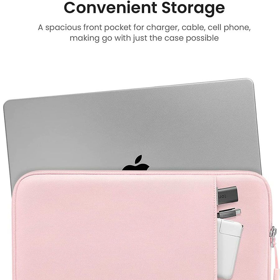 Pouzdro pro MacBook Pro 14" tomtoc Sleeve - růžové
