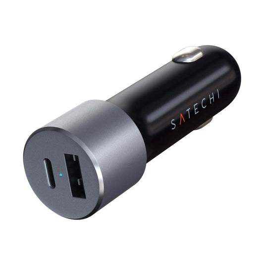 72W USB-C PD nabíječka do auta Satechi - vesmírně šedá - bonami.click
