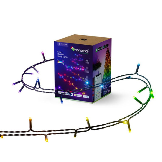 Chytré žárovky na stromeček Nanoleaf Essentials Smart Holiday String Lights 20 m - bonami.click