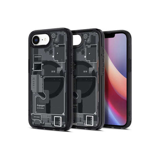 MagSafe kryt pro iPhone 16e Spigen Ultra Hybrid - zero one black - bonami.click