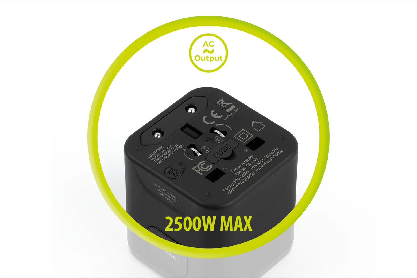 30W univerzální cestovní adaptér Mobile Origin Universal Travel Adapter PW30 - bonami.click