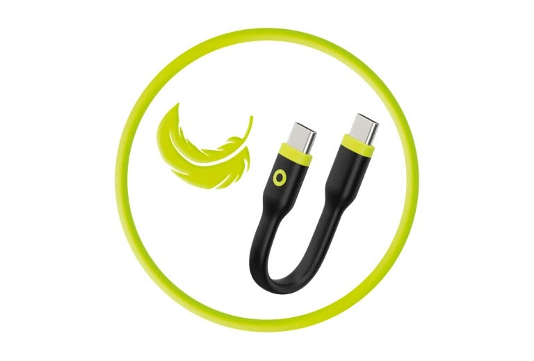 Kabel 60W Mobile Origin Compact USB-C / USB-C 10cm - černý - bonami.click