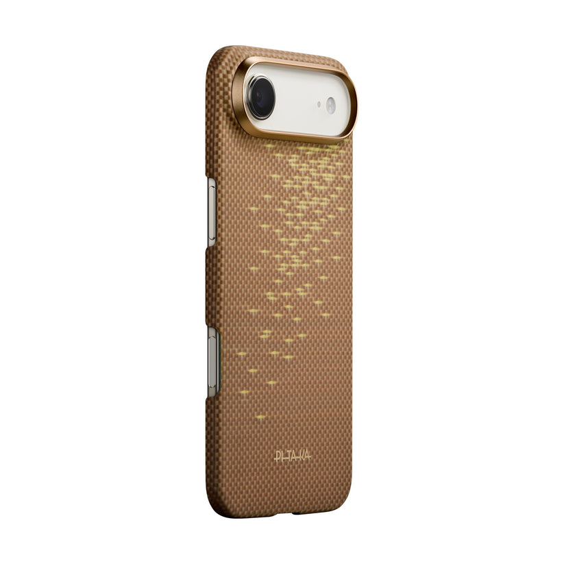 Kryt pro iPhone Air Pitaka Ultra-Slim Case - golden glint - bonami.click