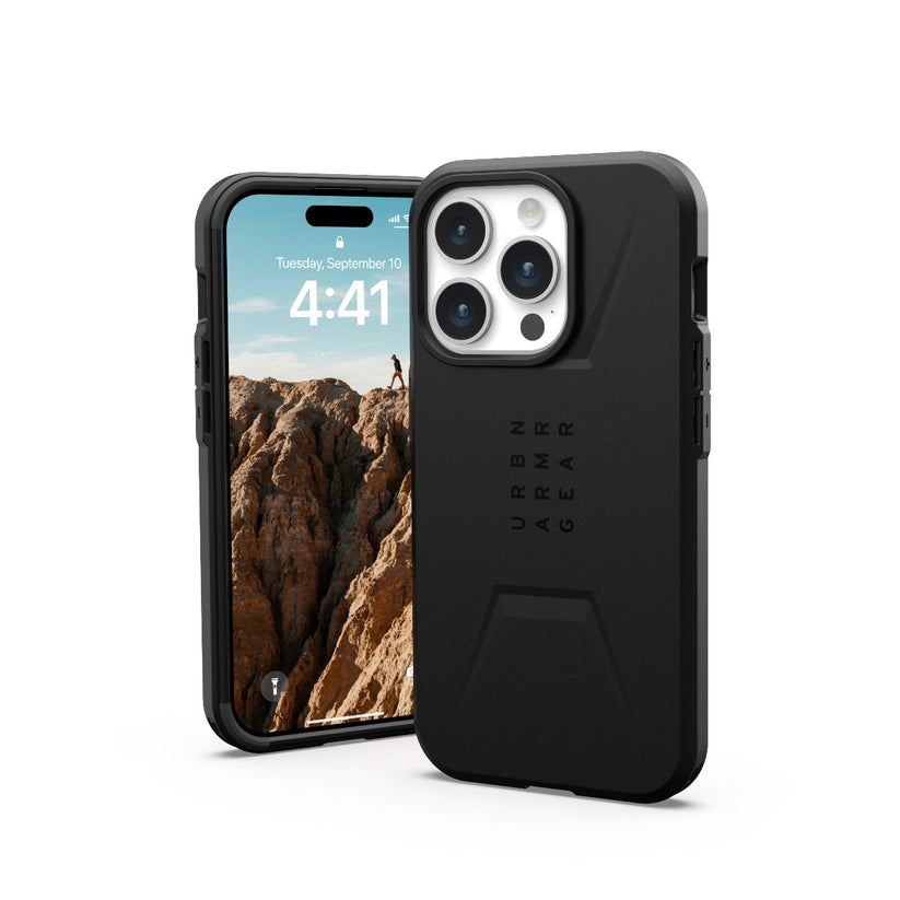Kryt pro iPhone 15 Pro UAG Civilian MagSafe - černý - bonami.click