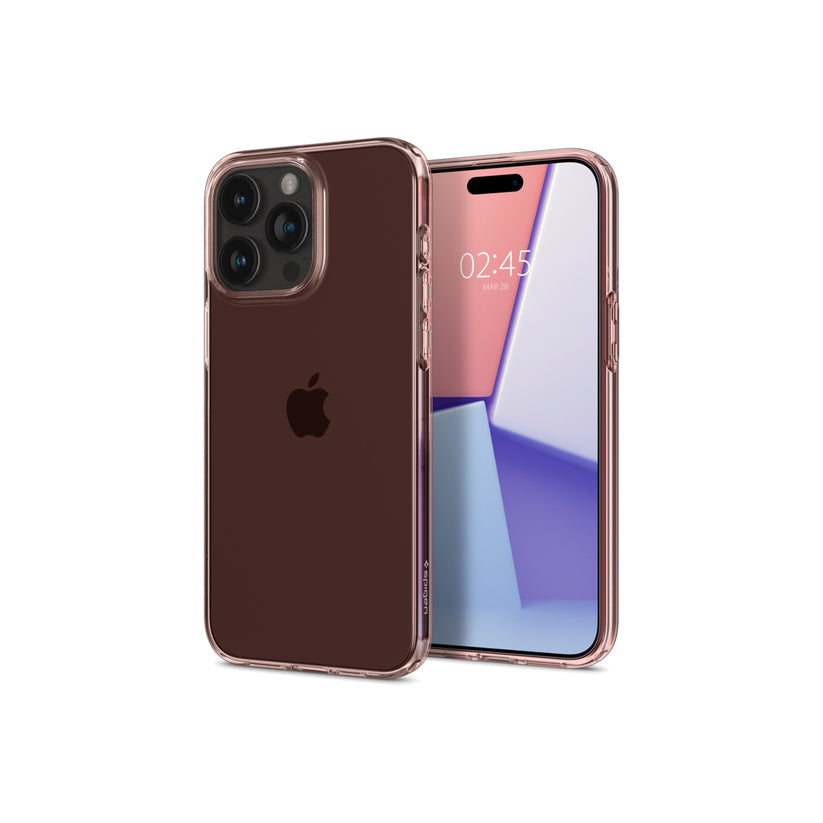 Kryt pro iPhone 15 Pro Max Spigen Crystal Flex - růžový - bonami.click