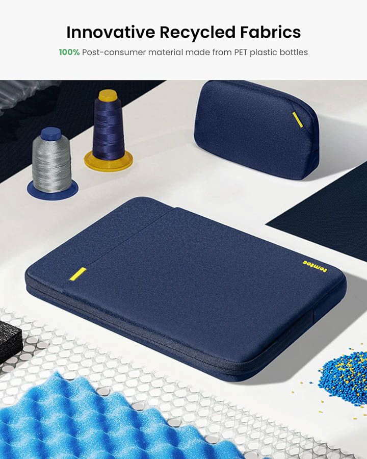 Pouzdro a brašna pro MacBook Pro 16" tomtoc Sleeve Kit - modré - bonami.click