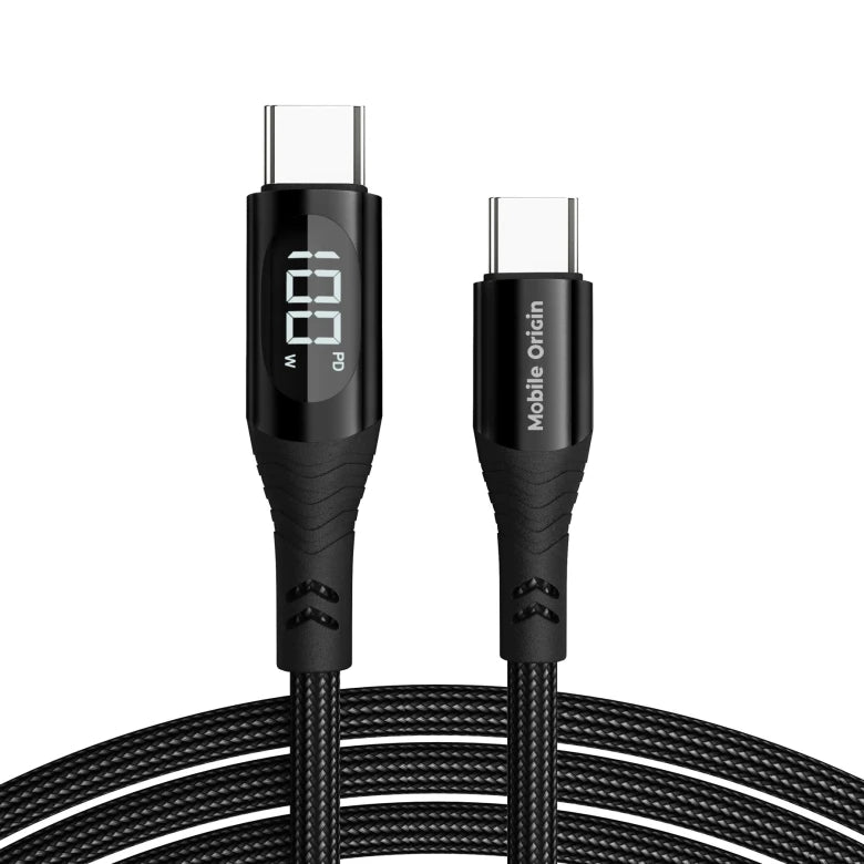 Kabel Mobile Origin 100W Display Cable USB-C na USB-C 1,5 m