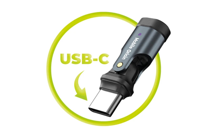 240W USB-C otočný adaptér Mobile Origin CB5