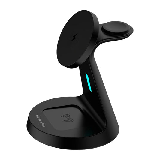 Bezdrátová nabíječka Mobile Origin 3in1 Wireless Magnetic Stand PW9 - černá - bonami.click