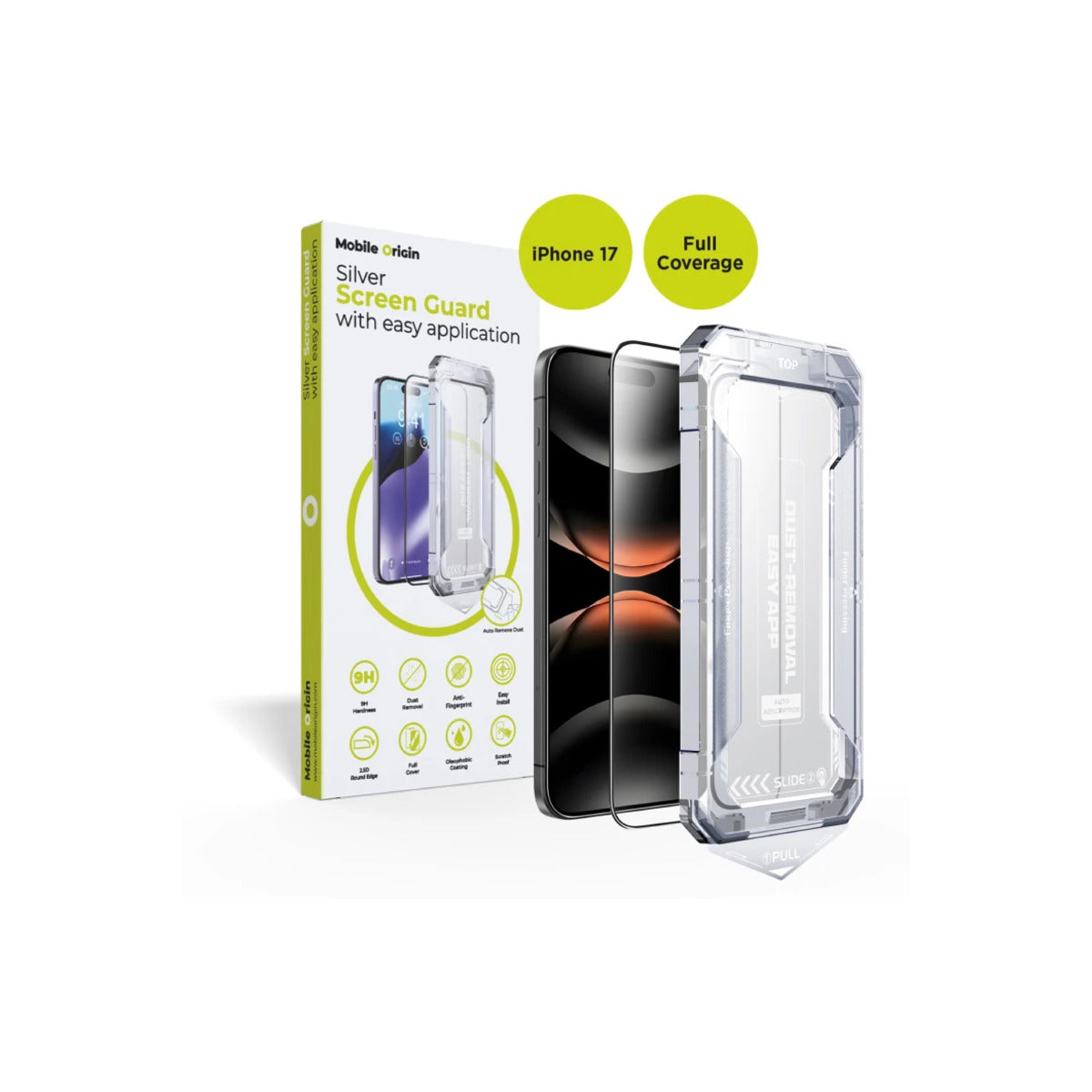 Ochranné sklo pro iPhone 17 Mobile Origin Screen Guard s aplikátorem - bonami.click