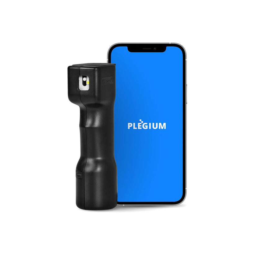 Chytrý pepřový sprej Plegium smart - černý - bonami.click
