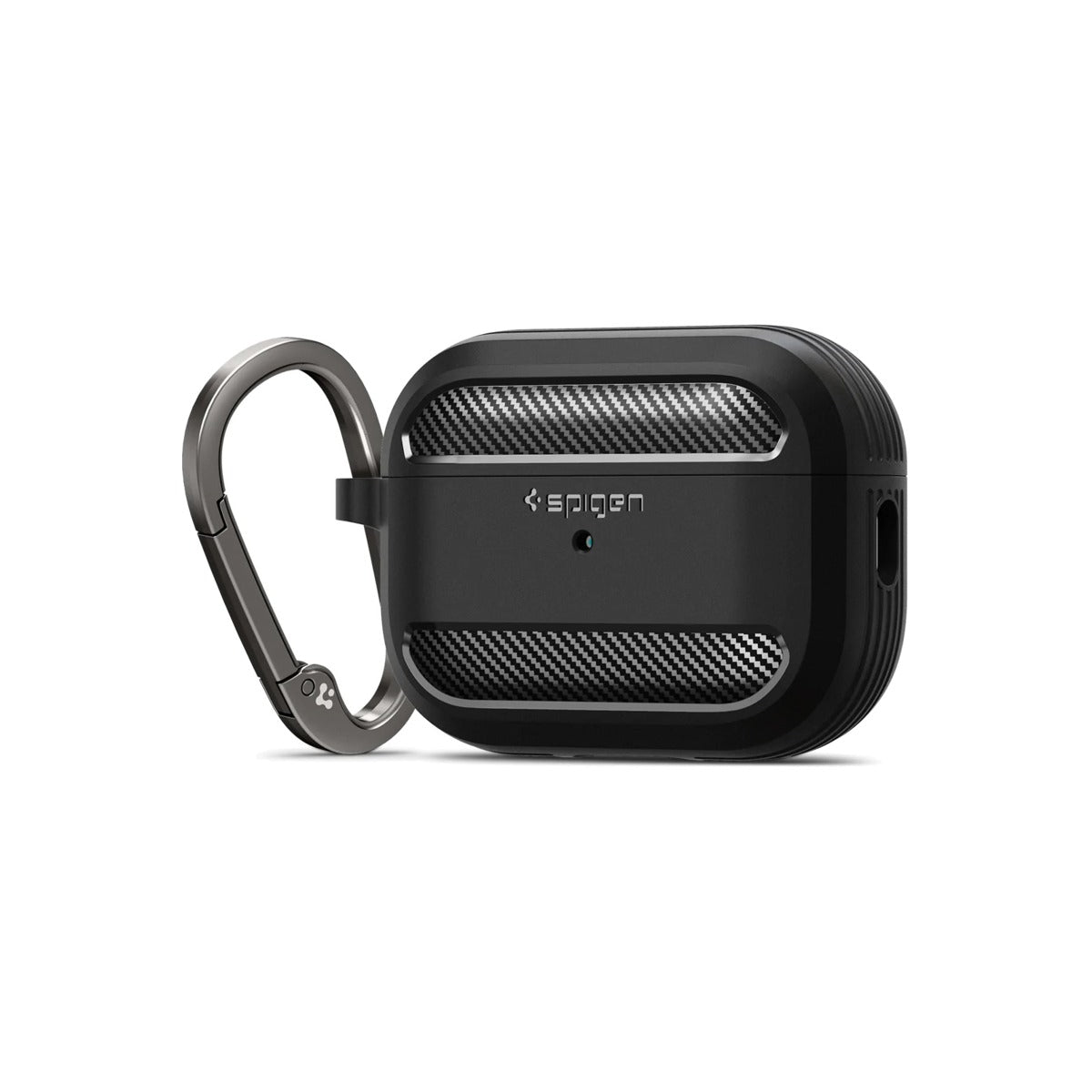 Obal pro AirPods Pro 2. gen Spigen Rugged Armor - černý - bonami.click