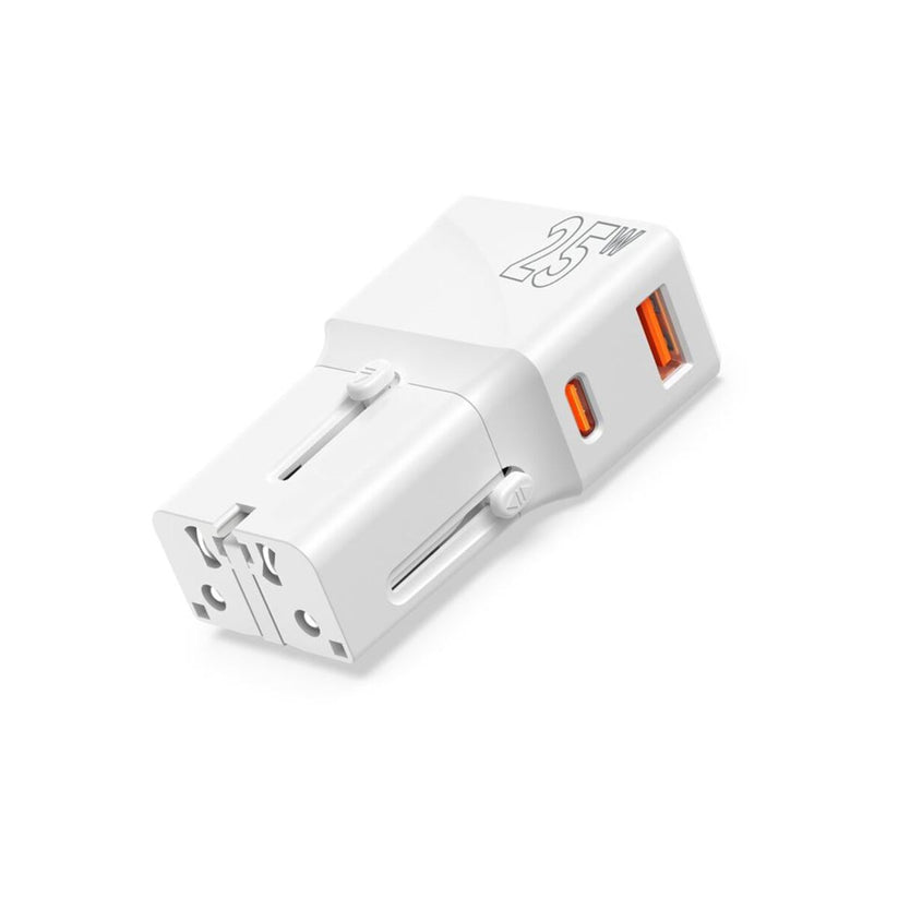 25W Cestovní adaptér Mobile Origin Travel Adapter - bílý - bonami.click